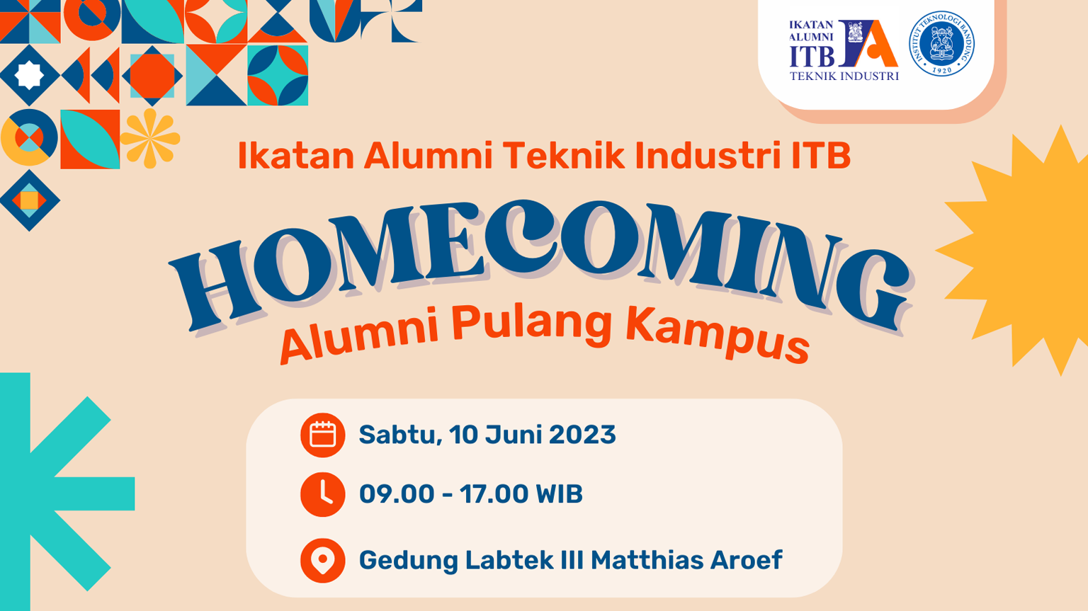 Ikatan Alumni Teknik Industri ITB Bersiap untuk Homecoming: Kembali ke Kampus dengan Semangat yang Membara