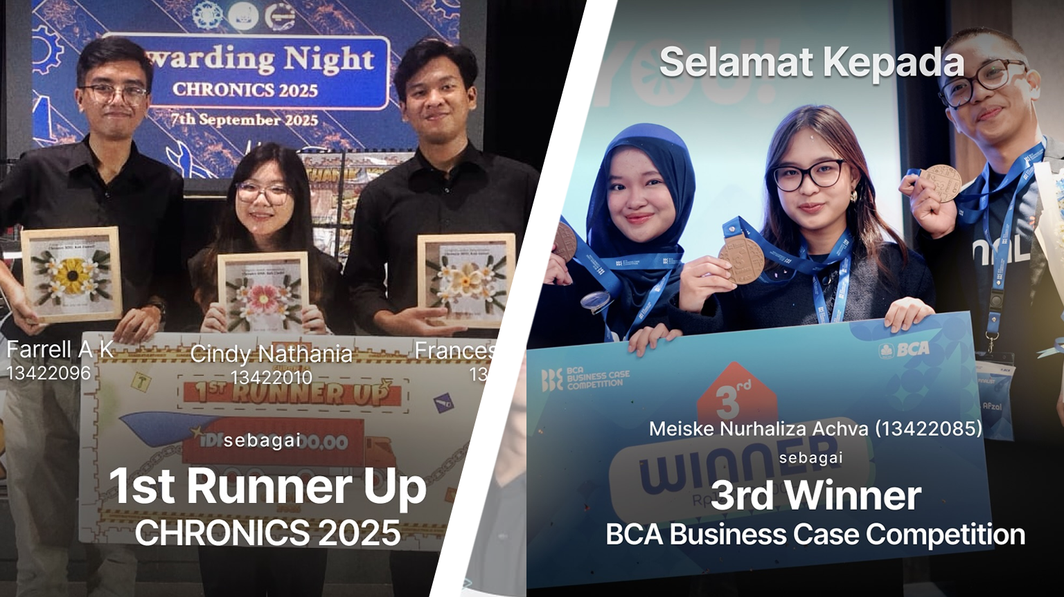 Outstanding Achievements by Industrial Engineering Students of ITB